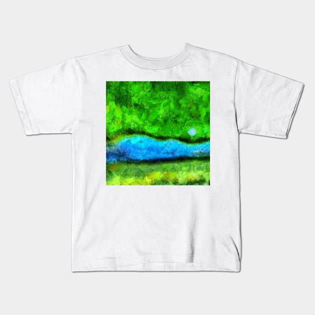 The River Kids T-Shirt by rolffimages